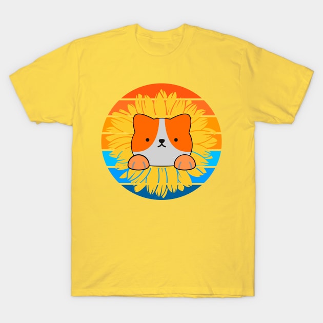 Keep Your Sunny Days Kitty Sunset T-Shirt by alcoshirts